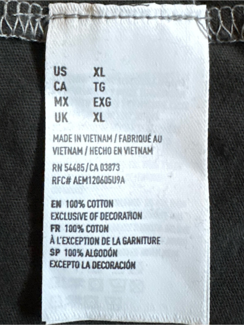 NWT American Eagle Women’s Favorite T V-Neck Size XL Black - Picture 9 of 10